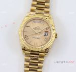 Swiss Copy Rolex Day-date eta2836 40mm watch on Golden Dial New Style President
